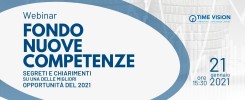 Differita online del Webinar gratuito sul FONDO NUOVE COMPETENZE