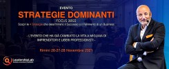 26-28 Novembre, Rimini: STRATEGIE DOMINANTI. FOCUS 2022