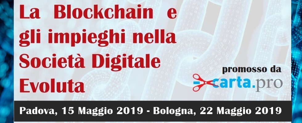 Corso Blockchain da Menocarta a Padova e Bologna da Menocarta